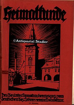 Heimatkunde des Bezirkes Komotau. 22. Lieferung. 4. Band: Geschichte, 7. Heft: Das Zunftwesen.