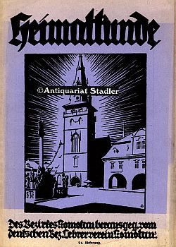 Heimatkunde des Bezirkes Komotau. 21. Lieferung. 3. Band: Volkskunde, 6. Heft: Volksbrauch u. Vol...