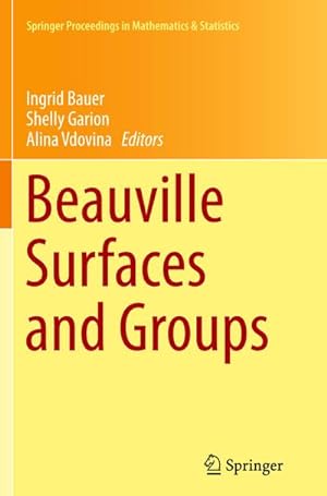 Bild des Verkufers fr Beauville Surfaces and Groups zum Verkauf von AHA-BUCH GmbH