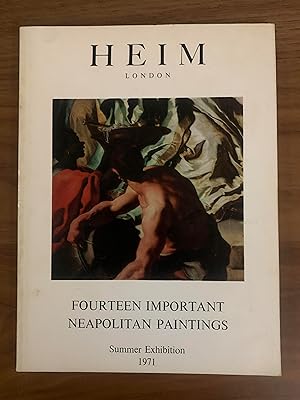 Immagine del venditore per Fourteen Important Neapolitan Paintings: Summer Exhibitions 1971 venduto da Exchange Value Books