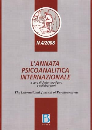 Bild des Verkufers fr L'annata psicoanalitica internazionale. The international journal of psychoanalysis (2008) zum Verkauf von WeBuyBooks