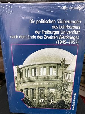 Immagine del venditore per Die politischen Suberungen des Lehrkrpers der Freiburger Universitt nach dem Ende des Zweiten Weltkriegs (1945 - 1957). Rombach-Wissenschaften / Reihe Historiae ; Bd. 14 venduto da bookmarathon