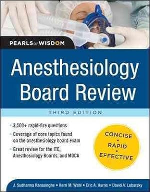 Seller image for Anesthesiology : Board Review for sale by GreatBookPrices