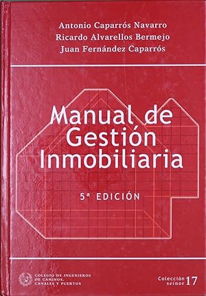 Immagine del venditore per Manual de gestin inmobiliaria venduto da Librera Alonso Quijano