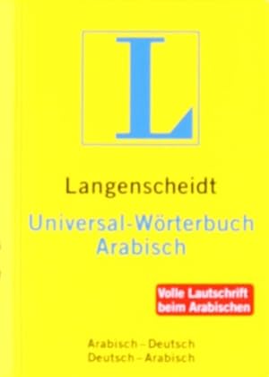 Seller image for Langenscheidt Universal-Wrterbuch Arabisch : arabisch-deutsch, deutsch-arabisch. hrsg. von der Langenscheidt-Red. [Bearb. von Mohammad Abu-Zaid .] for sale by Kepler-Buchversand Huong Bach