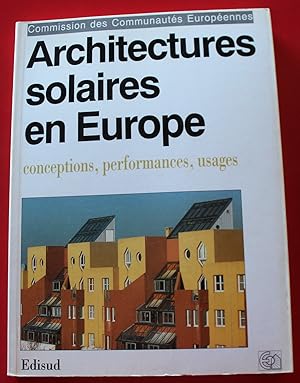 Image du vendeur pour 1991 - Architectures solaires en Europe : conceptions, performances, usages mis en vente par Bouquinerie Spia