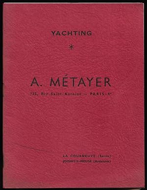 YACHTING - A. MÉTAYER - Paris