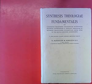 Bild des Verkufers fr Synthesis Theologiae Fundamentalis zum Verkauf von biblion2