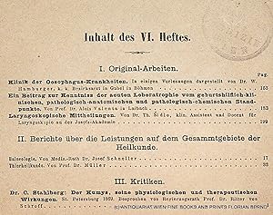 Zeitschrift der k. k. Gesellschaft der Ärzte in Wien. Medizinische Jahrbücher. XXVIII.Band, (25.)...
