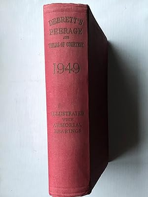 Imagen del vendedor de Debrett's Peerage and Titles of Courtesy 1949 a la venta por Beach Hut Books