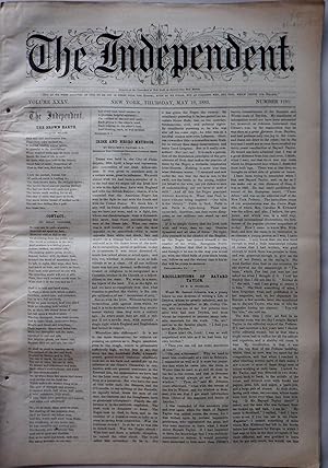 The Independent. Thursday, May 10, 1883