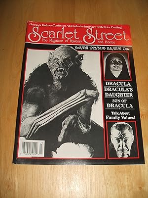 Immagine del venditore per Scarlet Street: The Magazine Of Mystery And Horror No. 8 Fall 1992 venduto da biblioboy