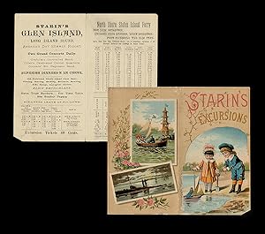 [1880's New York Theme Park Schedule] Starin's Glen Island, Long Island Sound