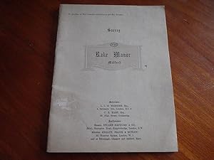 Rake Manor, Milfod, Surrey - Auction Sale Catalogiue with Coloured Map and Photos 1925