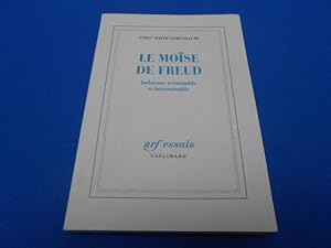 Immagine del venditore per Le Mose de Freud. Judasme terminable et interminable venduto da Emmanuelle Morin