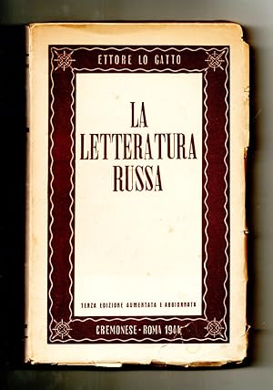 La letteratura Russa