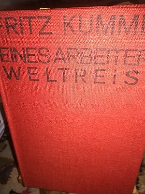 Seller image for Eines Arbeiters Weltreise for sale by Verlag Robert Richter