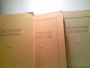 Konvolut bestehend aus 3 Bänden ( von 3 ), zum Thema: Deutscher Erntesegen