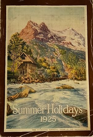 Summer Holidays A Programme of Holiday Tours at Home and Abroad Season 1925 Under the Management ...