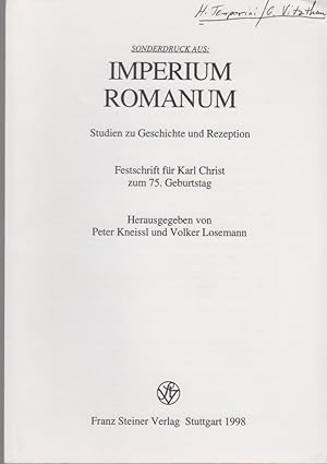 Seller image for Frauen und Politk im antiken Rom. [Aus: Imperium Romanum, Studien zu Geschichte und Rezeption]. Festschrift fr Karl Christ zum 75. Geburtstag. for sale by Fundus-Online GbR Borkert Schwarz Zerfa