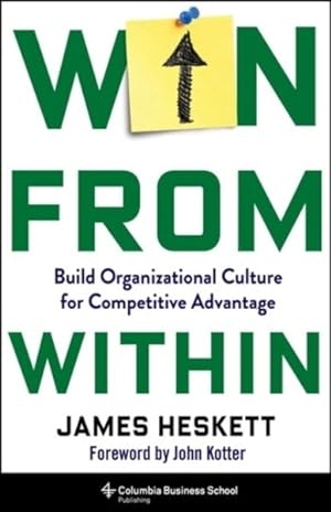 Imagen del vendedor de Win from Within : Build Organizational Culture for Competitive Advantage a la venta por GreatBookPrices