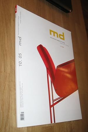 Seller image for md International Magazine of design - moebel interior design - Fachzeitschrift Ausgabe 10/2005 (10.05) for sale by Dipl.-Inform. Gerd Suelmann