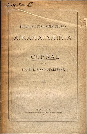 Seller image for Zur Geschichte der Tempus- und Modusstammbildung in den Finnisch-Ugrischen Sprachen for sale by avelibro OHG