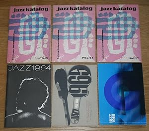 3x JAZZ KATALOG und 3x JAZZ Historical Recordings. 1962,1963,1964,1965,1966,1967.