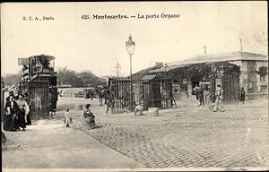 Seller image for Ansichtskarte / Postkarte Paris XVIII. Arrondissement Buttes-Montmartre, La porte Ornano for sale by akpool GmbH