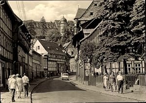 Bild des Verkufers fr Ansichtskarte / Postkarte Stolberg Sdharz, Blick zum Schloss, jetzt FDGB Erholungsheim Comenius zum Verkauf von akpool GmbH