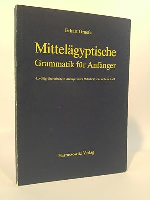 Image du vendeur pour Mittelgyptische Grammatik fr Anfnger mis en vente par ANTIQUARIAT Franke BRUDDENBOOKS