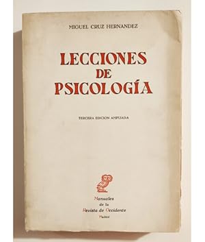 Seller image for LECCIONES DE PSICOLOGA for sale by Librera Llera Pacios