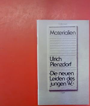 Image du vendeur pour Die Leiden des jungen W. - Materialien - Erste Auflage mis en vente par biblion2