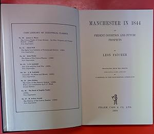 Seller image for Manchester in 1844 its present condition and future prospects. Translated from the French, with copious notes appended, for sale by biblion2
