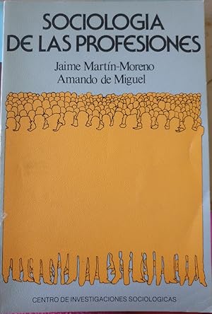Seller image for SOCIOLOGIA DE LAS PROFESIONES. for sale by Libreria Lopez de Araujo