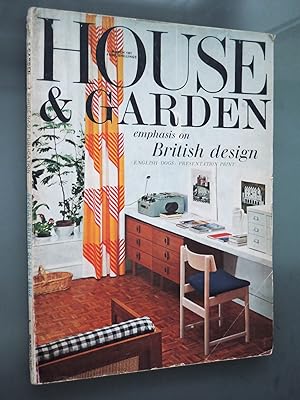 Imagen del vendedor de House & Garden Magazine, March 1967 a la venta por PhotoTecture Books