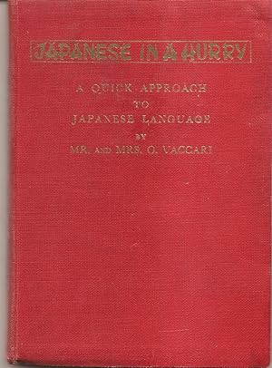 Bild des Verkufers fr Japanese In a Hurry zum Verkauf von Hockley Books