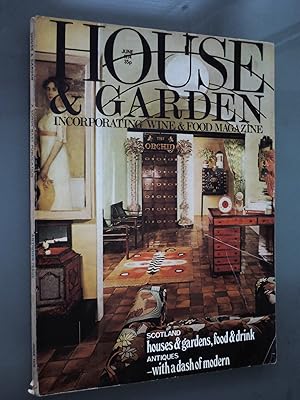 Imagen del vendedor de House & Garden (Incorporating Wine & Food Magazine), June 1974 a la venta por PhotoTecture Books