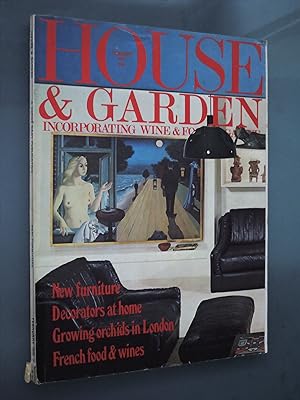 Imagen del vendedor de House & Garden (Incorporating Wine & Food Magazine), February 1975 a la venta por PhotoTecture Books