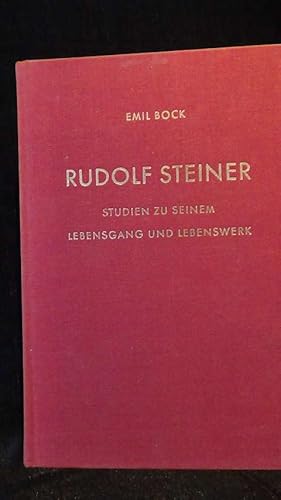 Rudolf Steiner. studien zu seinem Lebensgang und Lebenswerk.