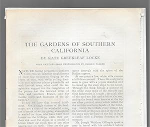 Seller image for The Gardens Of Southern California for sale by Legacy Books II