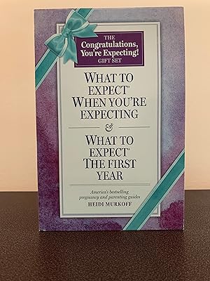 Seller image for The Congratulations, You're Expecting! Gift Set [What to Expect When You're Expecting & What To Expect the First Year [Two Volume GIft Set] for sale by Vero Beach Books