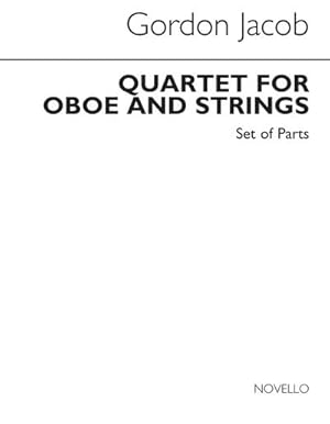 Bild des Verkufers fr Quartet for oboe, viola, violaand violoncello : parts, archive copy zum Verkauf von AHA-BUCH GmbH