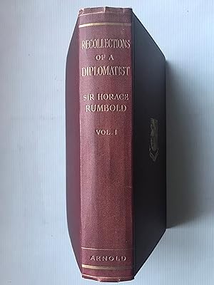 Seller image for Recollections of a Diplomatist Volume I for sale by Beach Hut Books