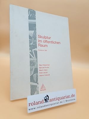 Imagen del vendedor de Skulptur im ffentlichen Raum Sommer 1991 a la venta por Roland Antiquariat UG haftungsbeschrnkt