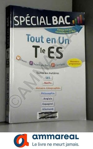 Image du vendeur pour Spcial Bac : Tout en un Tle ES mis en vente par Ammareal