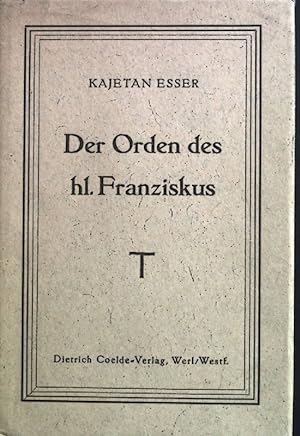 Bild des Verkufers fr Der Orden des hl. Franziskus zum Verkauf von books4less (Versandantiquariat Petra Gros GmbH & Co. KG)