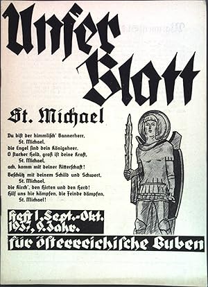 Warum ist St. Michael unser Schirmherr? - in: Unser Blatt für österreichische Buben Heft 1, Sept....