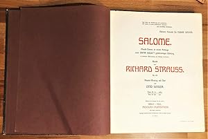 Salome : Musik-Drama in einem Aufzug nach Oscar Wildes gleichnamiger Dichtung in dt. Übersetzung ...