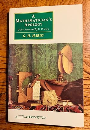 Image du vendeur pour A Mathematician's Apology (Canto) mis en vente par Samson Books